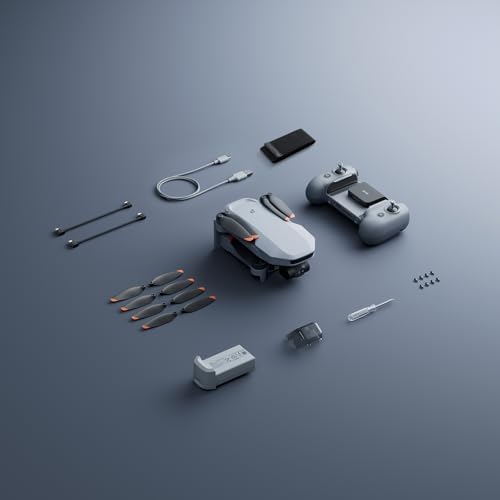 Potensic ATOM 2 Drone with Camera for Adults 4K Video  8K Photo  Under 249g  3 Axis Gimbal  10KM Transmission  AI Track  Vertical Shooting  AI Night Shot  QuickShots  Fly More Combo  96 Min Flight 