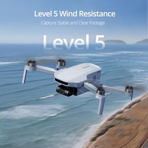 Potensic ATOM 3 Axis Gimbal 4K GPS Drone  Under 249g  32 Mins Flight  6KM Long Range Transmission  Visual Tracking  4K/30FPS QuickShots  12MP Photo  Lightweight and Foldable for Adults Beginners
