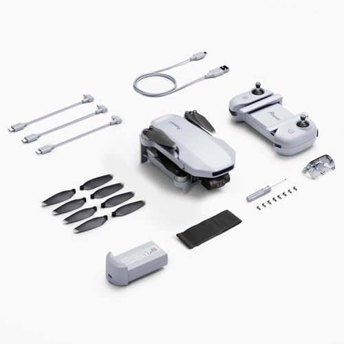 Potensic ATOM 3 Axis Gimbal 4K GPS Drone  Under 249g  96 Mins Flight  Max 6KM Transmission  Visual Tracking  4K/30FPS QuickShots  Lightweight for Adults and Beginners  Fly More Combo