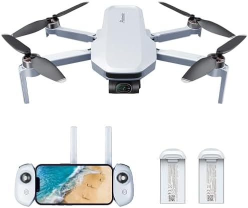 Potensic ATOM 3 Axis Gimbal 4K GPS Drone  Under 249g  96 Mins Flight  Max 6KM Transmission  Visual Tracking  4K/30FPS QuickShots  Lightweight for Adults and Beginners  Fly More Combo