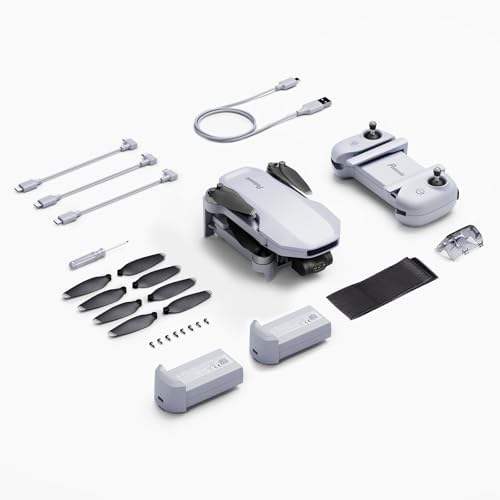 Potensic ATOM 3 Axis Gimbal 4K GPS Drone  Under 249g  96 Mins Flight  Max 6KM Transmission  Visual Tracking  4K/30FPS QuickShots  Lightweight for Adults and Beginners  Fly More Combo