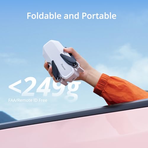 Potensic ATOM LT GPS Drone Under 249g  2 Batteries 80 Mins  EIS 2 5K Camera  4KM FPV Transmission  Brushless Motor  Auto Return  SurgeFly  Entry Level Foldable Drone for Adults Beginner  Expansion Kit