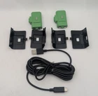 Kit oficial de PowerA para jugar y cargar para Xbox Series XS y Xbox One, USB-C verde