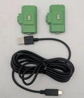 Kit oficial de PowerA para jugar y cargar para Xbox Series XS y Xbox One, USB-C verde