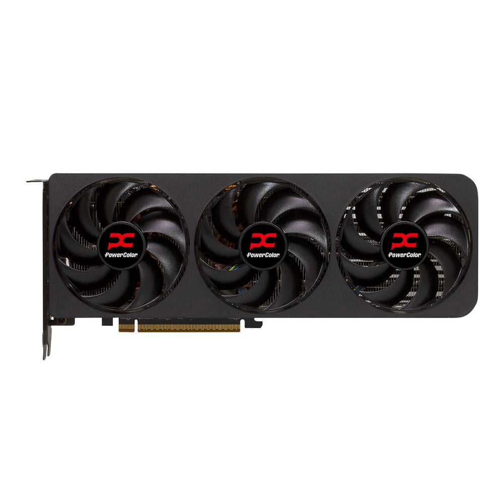 PowerColor AMD Radeon RX 9070 Reaper Triple Fan 16GB GDDR6 PCIe 5 0 Graphics Card
