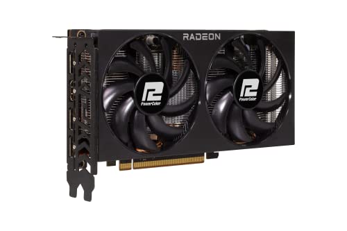 PowerColor Fighter AMD Radeon RX 7600 - Tarjeta gráfica para juegos