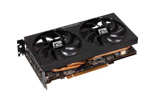 PowerColor Fighter AMD Radeon RX 7600 - Tarjeta gráfica para juegos