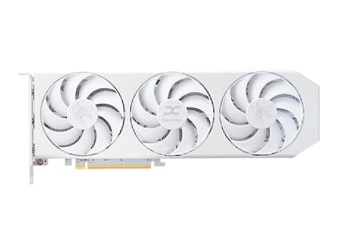 PowerColor Hellhound Spectral White AMD Radeon RX 9060 XT 16GB GDDR6 Graphics Card