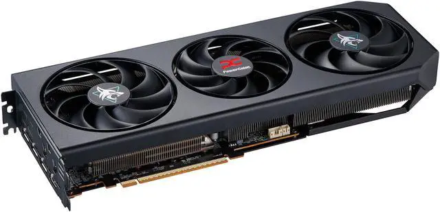 PowerColor Hellhound Radeon RX 9070 XT 16GB 256-Bit GDDR6 PCI Express 5.0 RDNA 4 Graphics Card RX9070XT 16G-L/OC