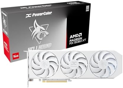 PowerColor Hellhound AMD Radeon RX 9060 XT 16GB GDDR6