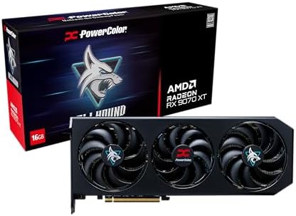 PowerColor Hellhound AMD Radeon RX 9060 XT 16GB GDDR6