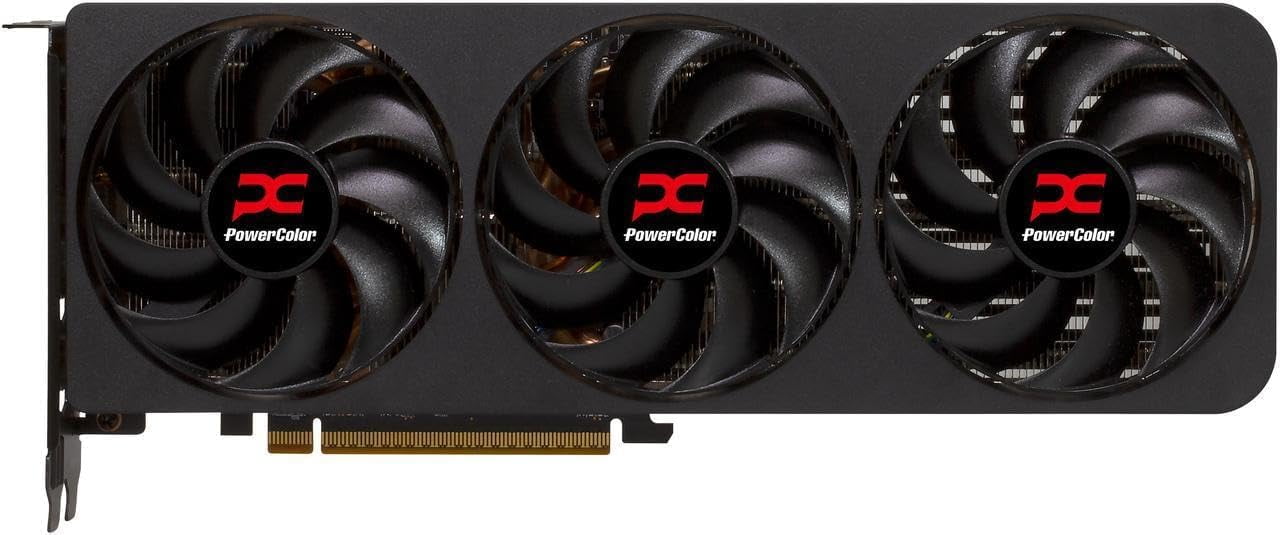 PowerColor Reaper AMD Radeon RX 9070 XT 16GB GDDR6 Triple Fan PCIe 5 0 Gaming Graphics Card