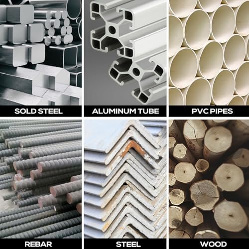 PowerSmart Portable Band Saw with Removable Alloy Steel Base  10Amp 1100W Motor 5 Inch Deep Cut Bandsaw for Metal