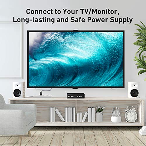 Power Cord  Goalfish AC Power Cable 10A 250V Power Cable UL Certified 18AWG 3 Prong Monitor Power Cable Nylon Braided PC Power Cord Replacement for Computer  TV  Laptop  Printer   25FT/7 5M