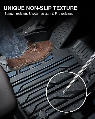Powerty Floor Mats for 2018 2024 BMW X3 / 2019 2024 BMW X4  Custom Fit for BMW X3 Accessories  3D TPE All Weather Car Mats Heavy Duty Floor Liners  Fit All Models