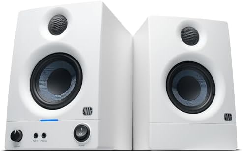 PreSonus Eris 3 5 Studio Monitors  Pair   Powered  Active Monitor Speakers for Near Field Music Production  Desktop Computer  Hi Fi Audio