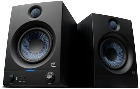 PreSonus Eris 3 5 Studio Monitors  Pair   Powered  Active Monitor Speakers for Near Field Music Production  Desktop Computer  Hi Fi Audio