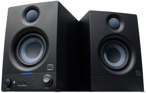 PreSonus Eris 3 5 Studio Monitors  Pair   Powered  Active Monitor Speakers for Near Field Music Production  Desktop Computer  Hi Fi Audio