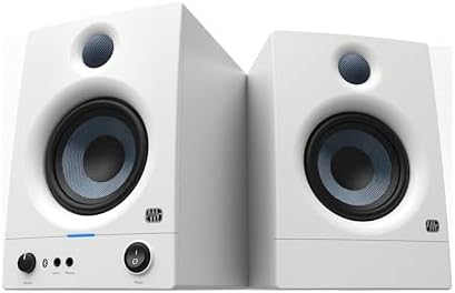 PreSonus Eris 5BT White 5 25 inch Media Reference Monitors with Bluetooth Wireless Technology