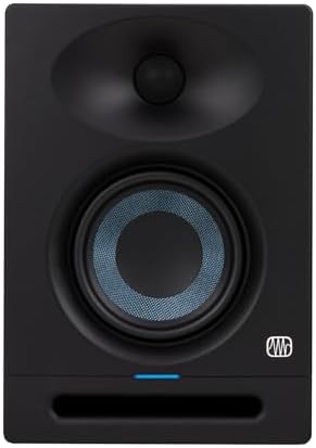PreSonus Eris Studio 4 Monitor de estudio activo de 2 vías de 4,5 pulgadas con guía de ondas EBM