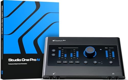 PreSonus Quantum ES 2 USB C Audio Interface with Studio One Pro Software