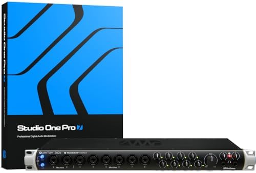 PreSonus Quantum ES 2 USB C Audio Interface with Studio One Pro Software