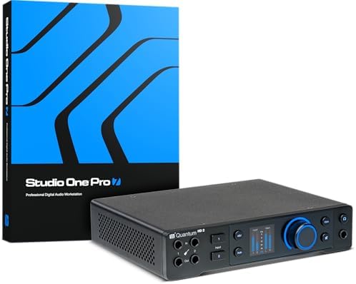 PreSonus Quantum ES 2 USB C Audio Interface with Studio One Pro Software