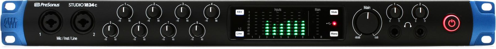 PreSonus Studio 1824c USB C Audio Interface