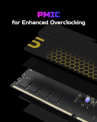 Predator Hermes DDR5 RAM 48GB  24GBx2  6000MHz CL28 PC5 48000 Intel XMP 3 0 AMD EXPO Compatible Computer Memory  Black   BL 9BWWR 661