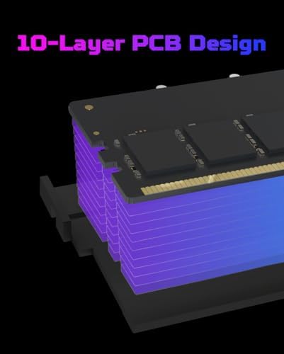 Predator Hermes DDR5 RAM 48GB  24GBx2  6000MHz CL28 PC5 48000 Intel XMP 3 0 AMD EXPO Compatible Computer Memory  Black   BL 9BWWR 661