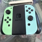 Preowned Nintendo Switch Animal Crossing Horizons Joy Con L/R Limited Color
