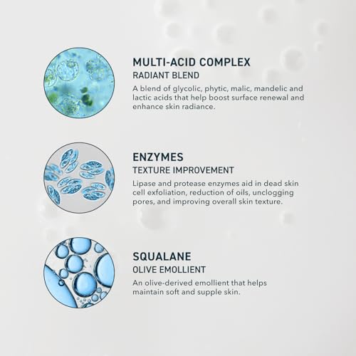 Prequel Skin Multi Acid Milk Peel  Professional Exfoliating Solution  15  Glycolic Acid Face Peel with Lactic Acid and Enzymes  Hydrating Chemical Exfoliant  Clinical Strength Formula  7 6oz Bottle