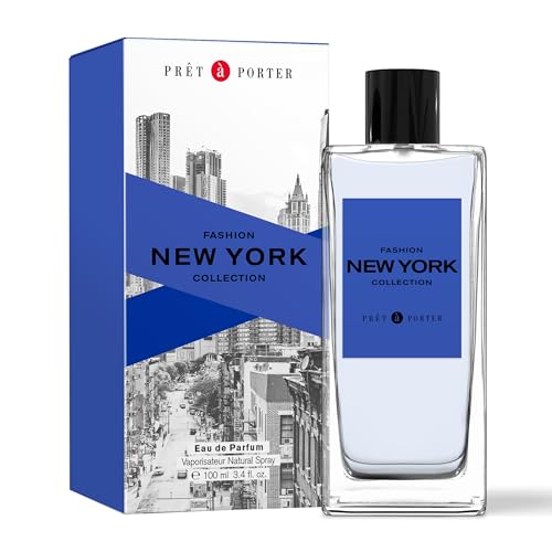 Pret   Porter City Collection New York Eau de Parfum 3 4 fl oz  Pack of 1   Notes of Juniper Berries  Wood  and Cedarwood  Mens Fragrance  Long Lasting  Everyday Fragrance  Travel Size