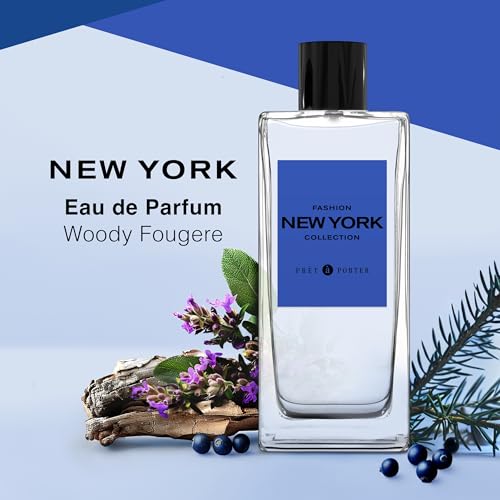 Pret   Porter City Collection New York Eau de Parfum 3 4 fl oz  Pack of 1   Notes of Juniper Berries  Wood  and Cedarwood  Mens Fragrance  Long Lasting  Everyday Fragrance  Travel Size
