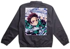 Primitive Skate Apparel Men s X Demon Slayer Tanjiro Kamado Anime Utility Jacket