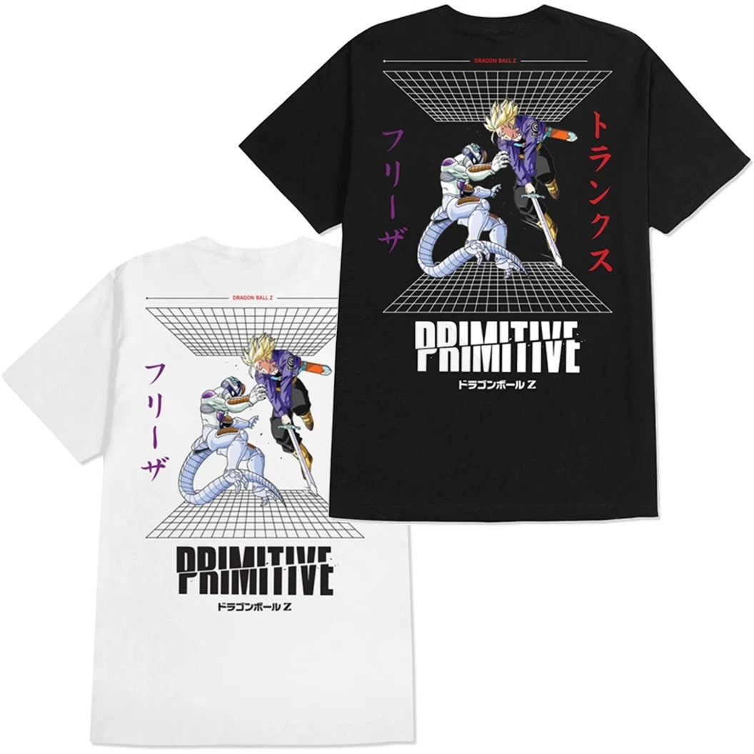 Primitive Skate X Dragon Ball Z Men s T Shirt Timeline Japanese Anime Tee