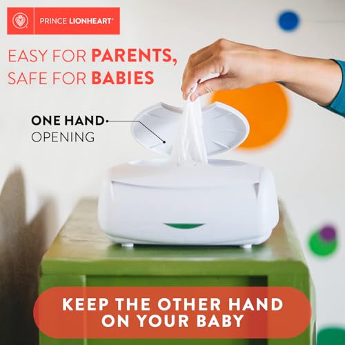 Prince Lionheart Ultimate Wipes Warmer with an Integrated Nightlight  Pop Up Wipe Access  All Time Worldwide #1 Selling Wipes Warmer  It Comes with an everFRESH Pillow System That Prevent Dry Out 