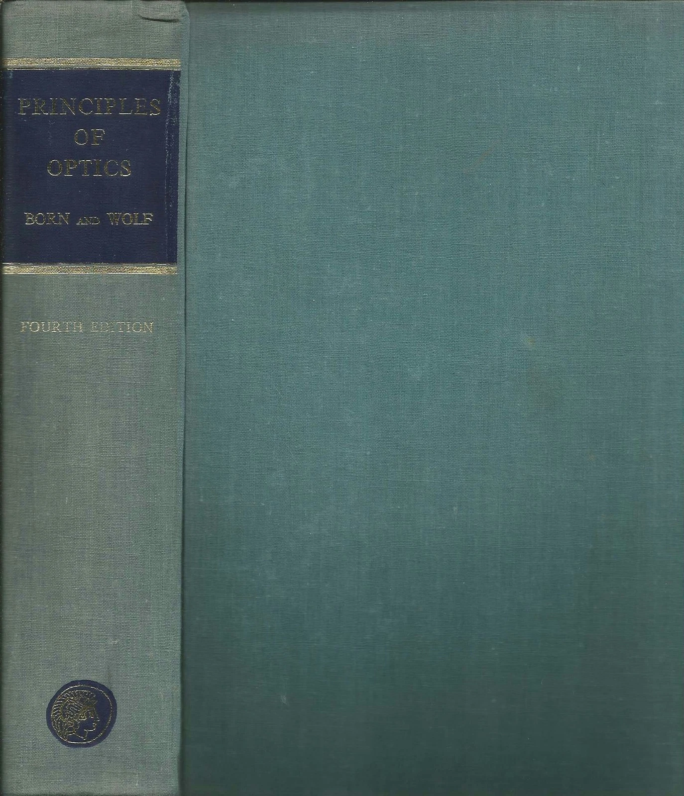 Principles of optics;  Electromagnetic theory of propagation  interference a