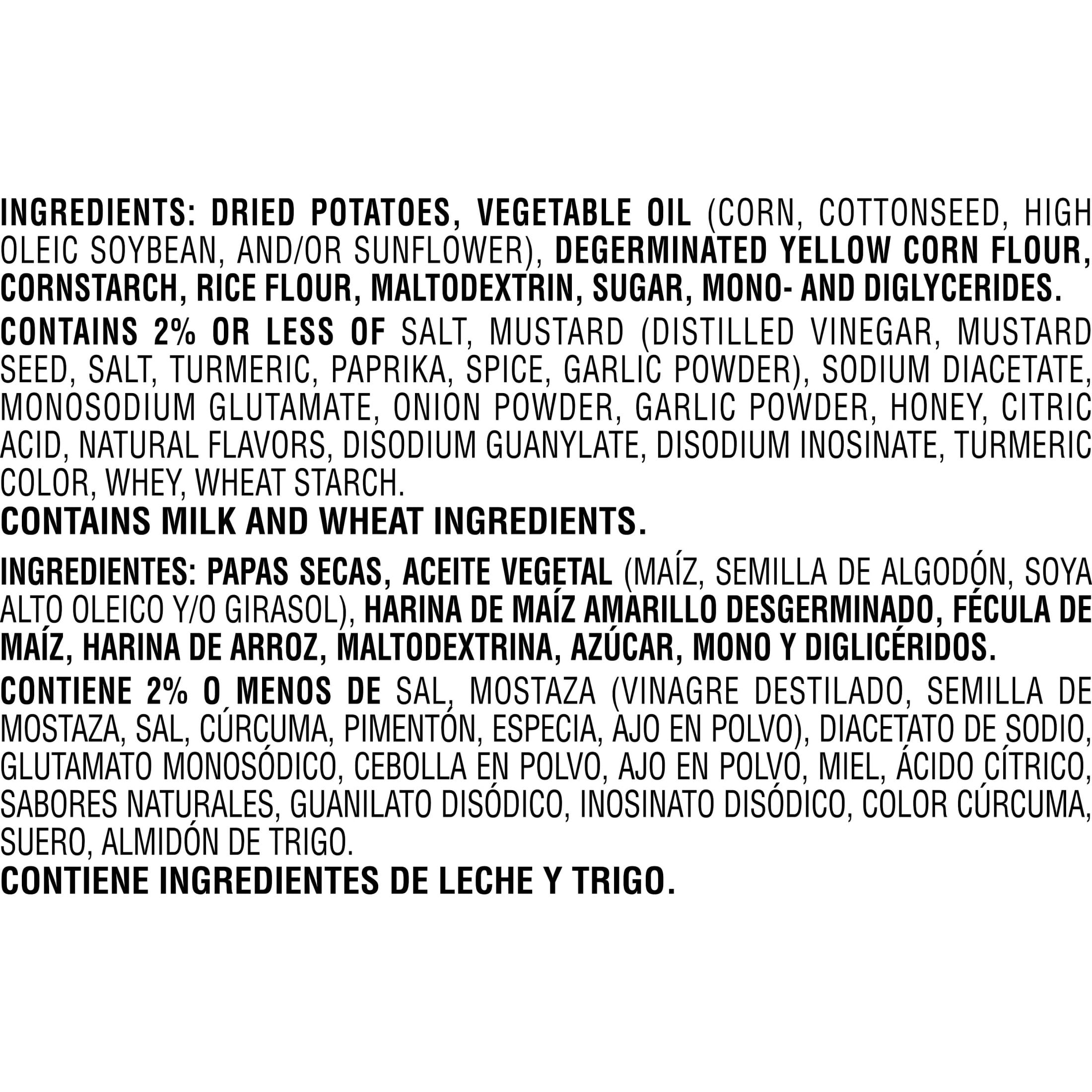 Pringles Honey Mustard Potato Crisps Chips  Lunch Snacks  5 5 oz Canister