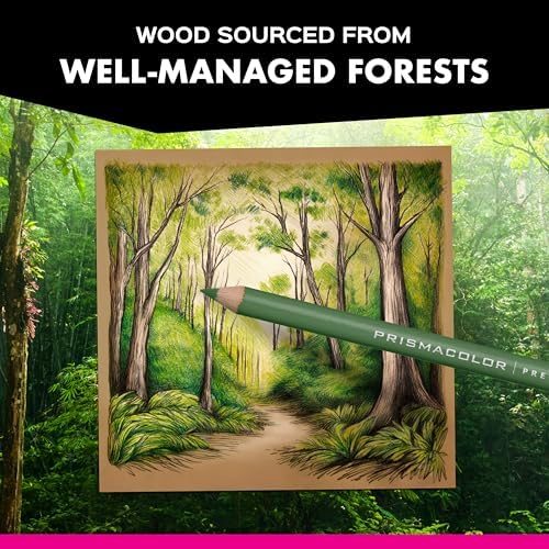 Prismacolor Premier Colored Pencils  Soft Core  Assorted Colors  150 Count   Durable  Vibrant  Ultra Smooth  Adult Coloring  Drawing  Sketching  Arts & Crafts