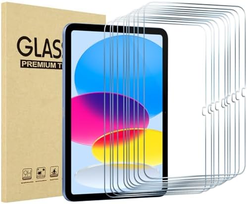 ProCase 2 Pack Screen Protector for iPad A16 2025 11th/10th 2022 Generation  11 inch/10 9   Tempered Glass Film Guard  Clear