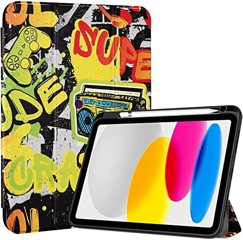 ProCase for iPad  A16  11th Generation 11 Inch 2025/10th Generation 10 9 Inch 2022 Case with Pencil Holder  Hybrid iPad 11 10 Case with Clear Back  Supports Auto Wake/Sleep  Navy