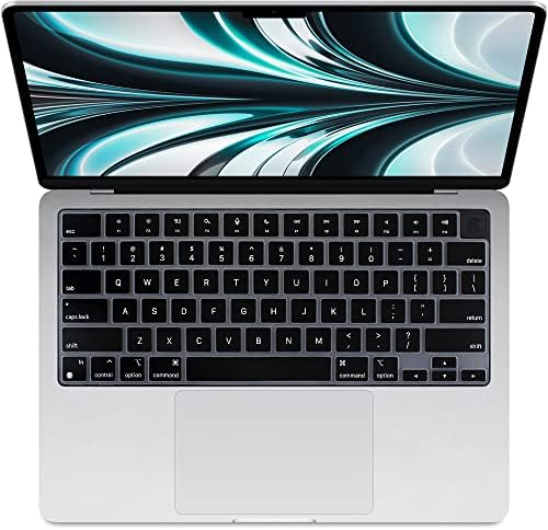 ProElife Funda de teclado para MacBook Air de 13.6 pulgadas 15 pulgadas 2024 2023 2022 M3 M2 Chip A2681 A2941, protector de teclado ultrafino U.S Enter para 2024-2022 Air 13.6 pulgadas 15 pulgadas M3