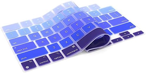 ProElife Funda de teclado para MacBook Air de 13.6 pulgadas 15 pulgadas 2024 2023 2022 M3 M2 Chip A2681 A2941, protector de teclado ultrafino U.S Enter para 2024-2022 Air 13.6 pulgadas 15 pulgadas M3