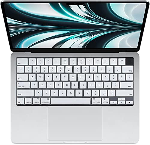 ProElife Funda de teclado para MacBook Air de 13.6 pulgadas 15 pulgadas 2024 2023 2022 M3 M2 Chip A2681 A2941, protector de teclado ultrafino U.S Enter para 2024-2022 Air 13.6 pulgadas 15 pulgadas M3