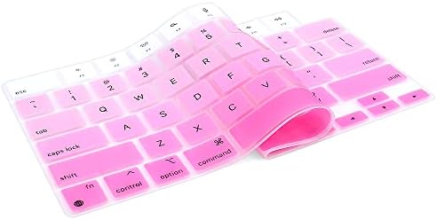 ProElife Funda de teclado para MacBook Air de 13.6 pulgadas 15 pulgadas 2024 2023 2022 M3 M2 Chip A2681 A2941, protector de teclado ultrafino U.S Enter para 2024-2022 Air 13.6 pulgadas 15 pulgadas M3