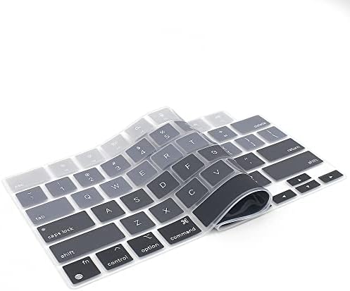 ProElife Funda de teclado para MacBook Air de 13.6 pulgadas 15 pulgadas 2024 2023 2022 M3 M2 Chip A2681 A2941, protector de teclado ultrafino U.S Enter para 2024-2022 Air 13.6 pulgadas 15 pulgadas M3