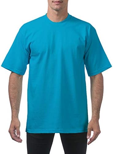 Pro Club Mens Heavyweight Cotton Short Sleeve Crew Neck T Shirt