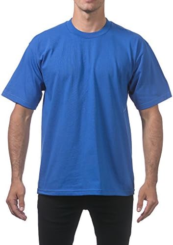 Pro Club Mens Heavyweight Cotton Short Sleeve Crew Neck T Shirt