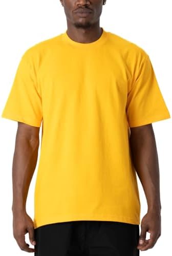 Pro Club Mens Heavyweight Cotton Short Sleeve Crew Neck T Shirt